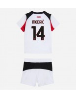 AC Milan Luka Modric #14 Vieraspaita Lasten 2025-26 Lyhythihainen (+ shortsit)